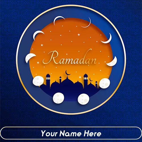 Ramadan Chand Mubarak Wishes With Name